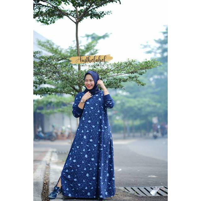 GAMIS CANTIK LEBARAN SHENNA DRESS ANSTHELABEL
