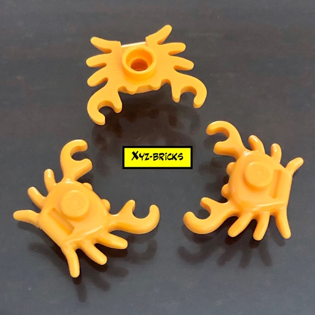LEGO PARTS 6253362 Animal - Crab Flame Yellowish Orange