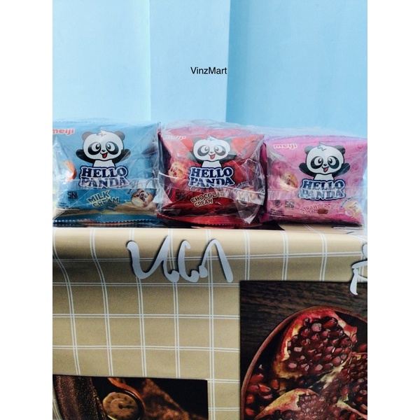 

Hello Panda Milk , Chocholate & Strawberry 1renteng