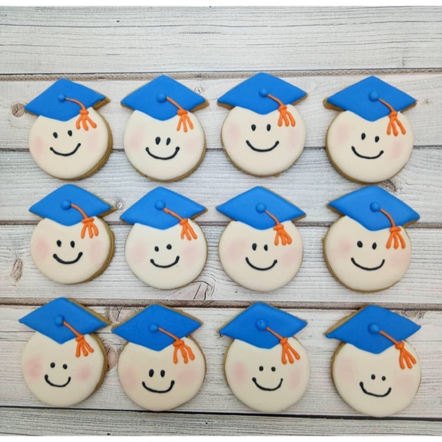 

Graduation Custom Made Butter Cookies - Pre Order H-3 Series 6