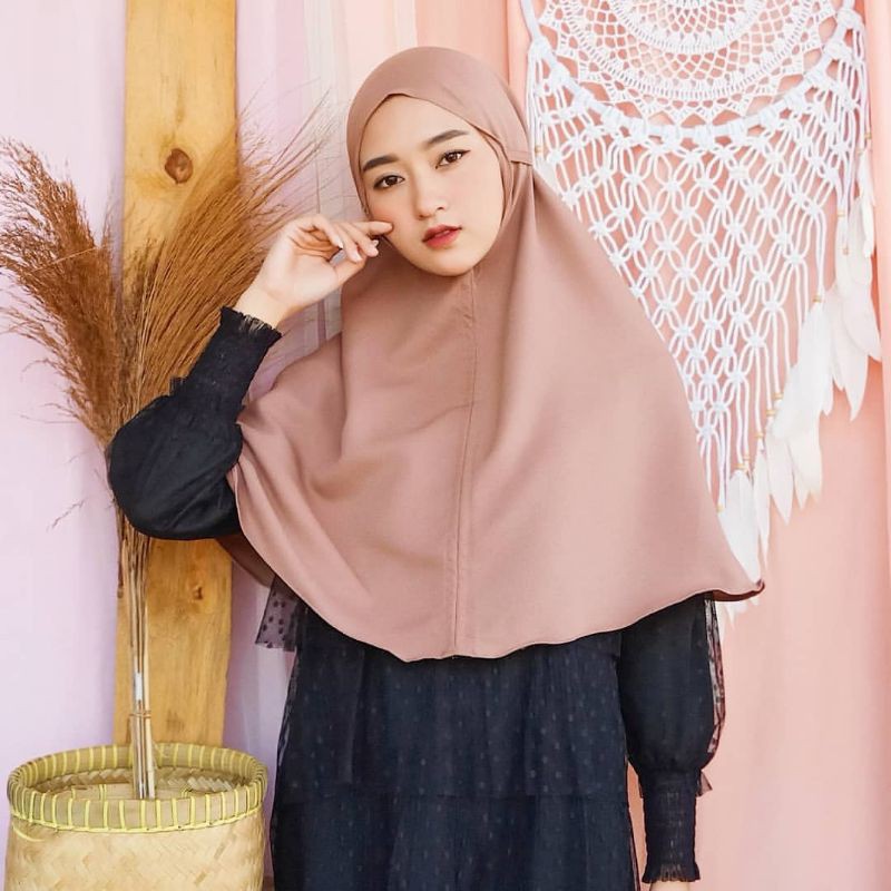 HIJAB INSTAN BERGO MARYAM NON PET MOSCREPE PREMIUM PART 2