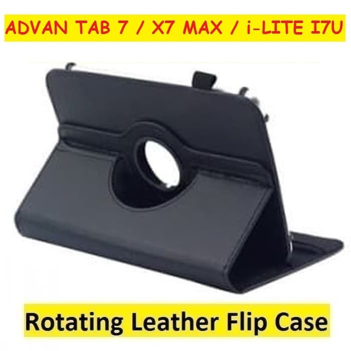 Advan Tab 7 iLite i7u X7 Max Tablet Case Bookcover Flipcover Kesing Flipcase Rotary Sarung Casing