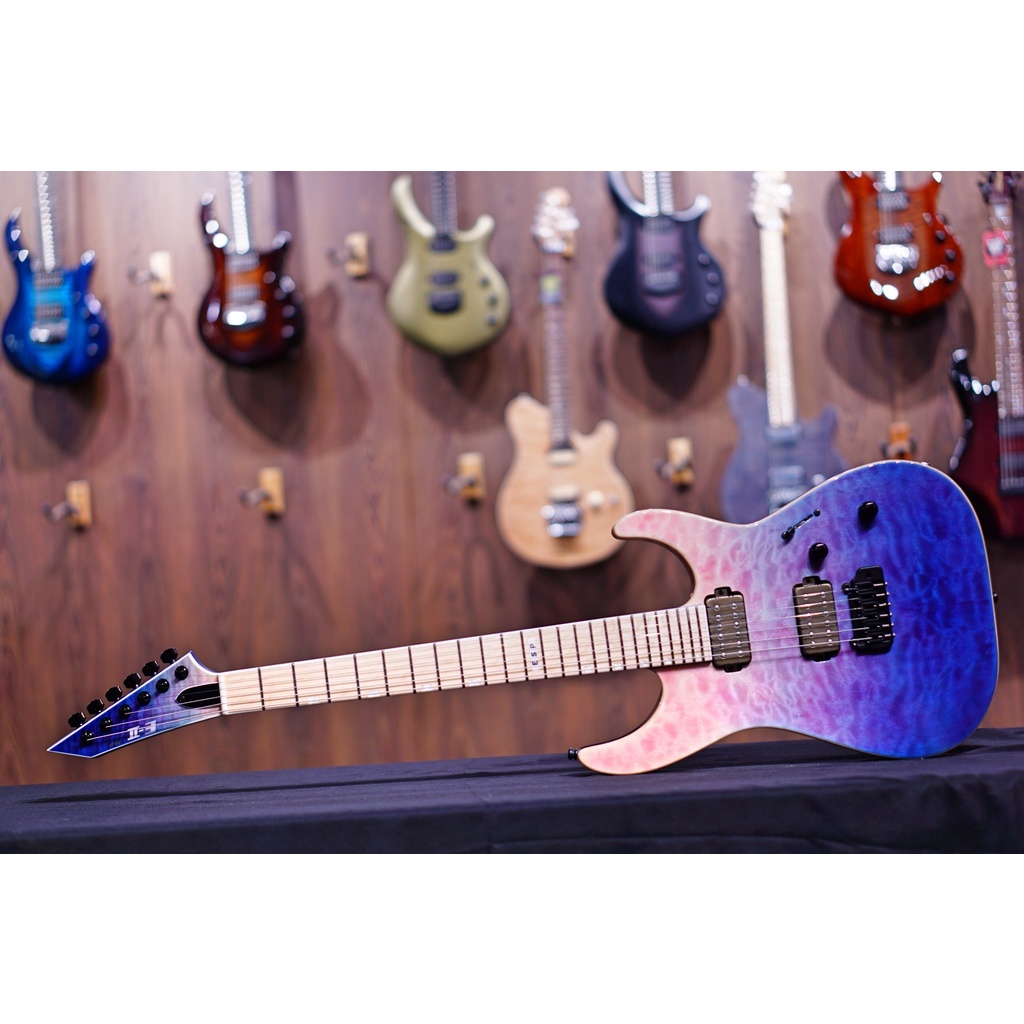 ESP E-II M-II HST/QM Indigo Purple Fade ES2020213