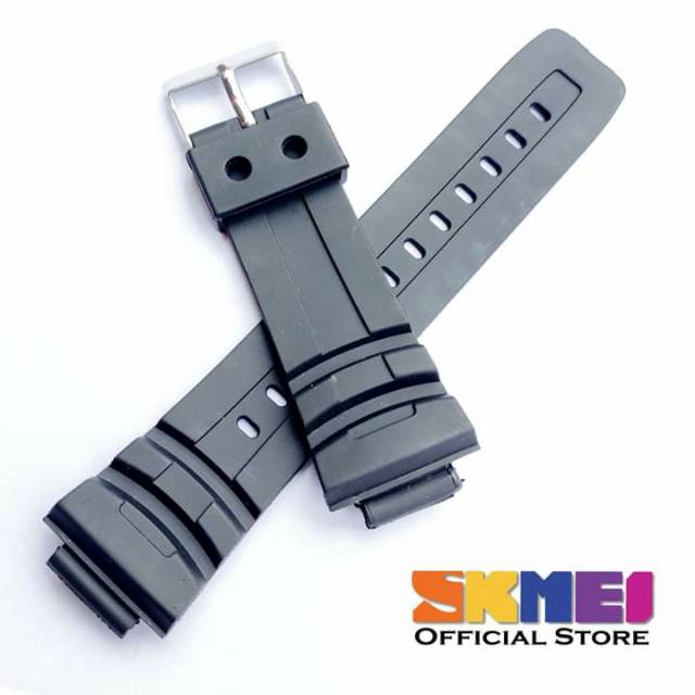 Strap tali jam tangan Skmei 1243 SKMEI 1243 Hitam