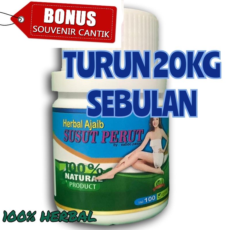 Jamu Susut Perut I Obat Susut Perut I Diet Herbal I Pelangsing Perut Buncit