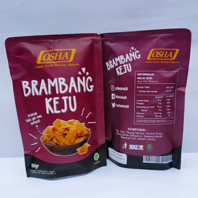 

Osha Brambang Keju Original 100 gram