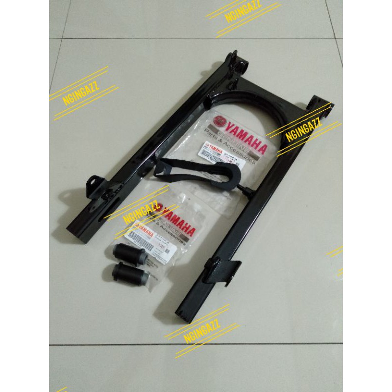 swing arm fiz r force 1 f1z vega r crypton standart warna hitam kilap