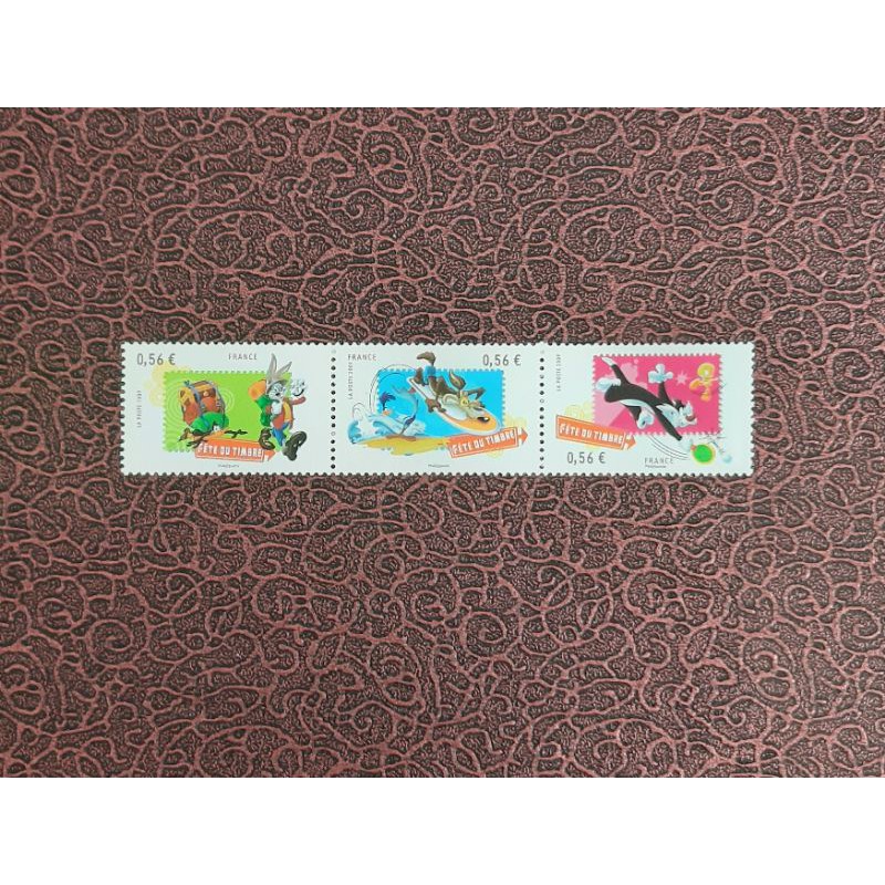 

France stamp , cartoon series