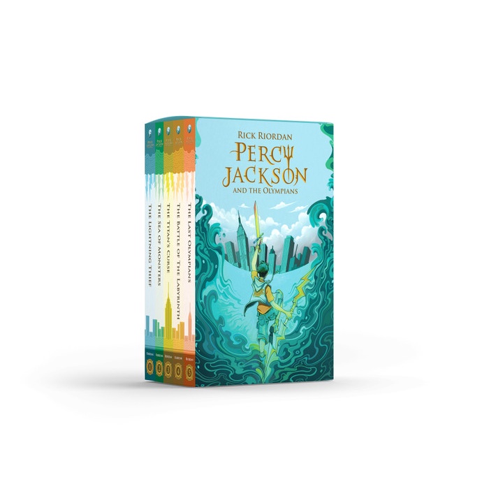 

DISKON SPESIAL BOXSET PERCY JACKSON AND THE OLYMPIANS (REPUBLISH) TERBARU