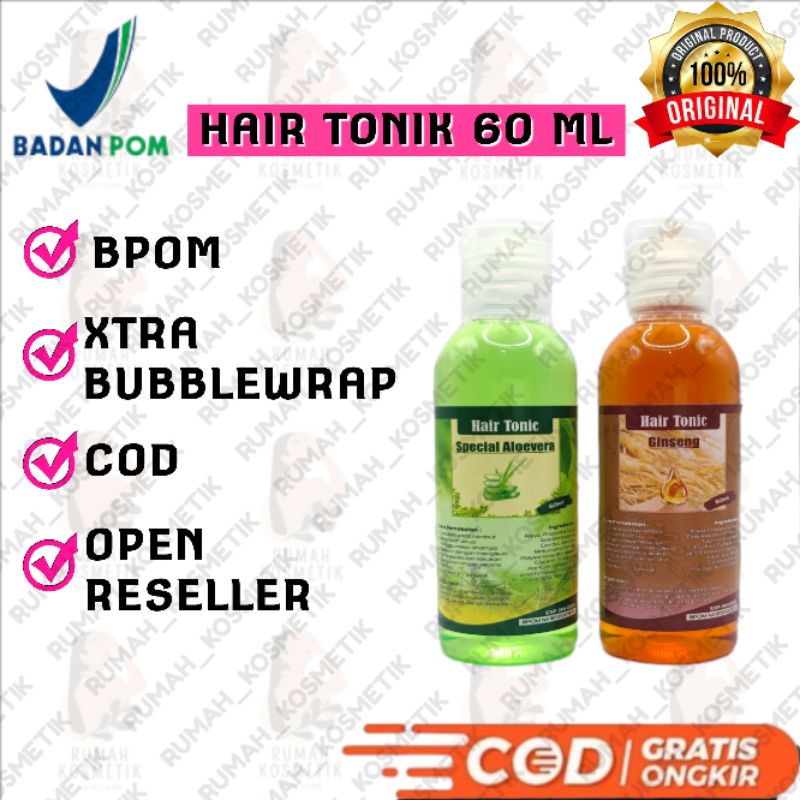 HAIR TONIC ACL 60 ML (✅BPOM) - HAIR TONIC RAMBUT RONTOK - VITAMIN RAMBUT RONTOK - SERUM RAMBUT RONTOK - PERAWATAN RAMBUT RONTOK