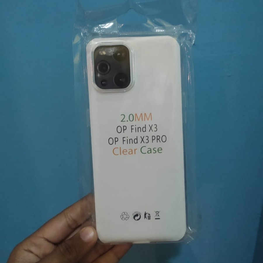 CASE OPPO FIND X3 / FIND X3 PRO CLEAR CASE TPU TRANPARANS HIGH QUALYTY SOFTCASE FOR OPPO FIND X3 / X