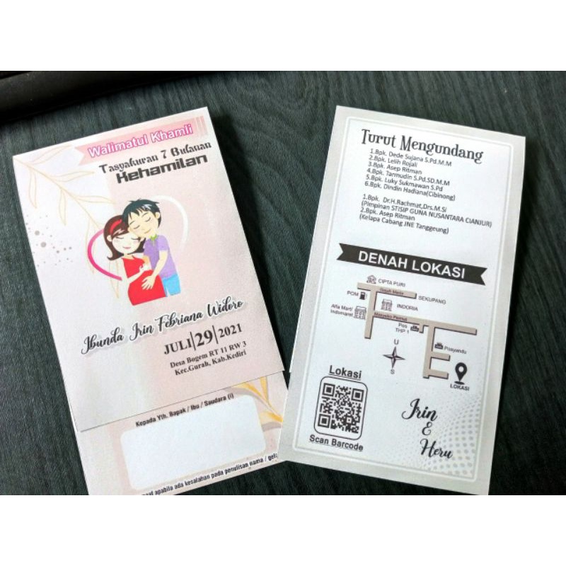 undangan 7 bulanan udl A