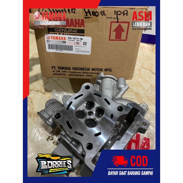 Cylinder Block Blok Head Hed Vixion New Lightning Original 1PA-XE111-00