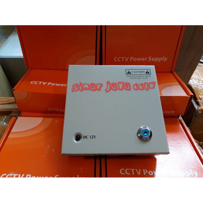 POWER SUPPLY 5A BOX CCTV