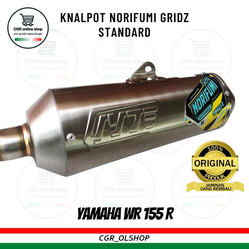 NORIFUMI Gridz Standar Knalpot Yamaha WR 155 Original Norifumi Gridz