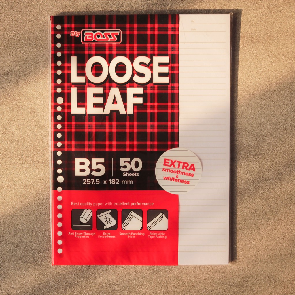 

Loose Leaf B5 50 lembar