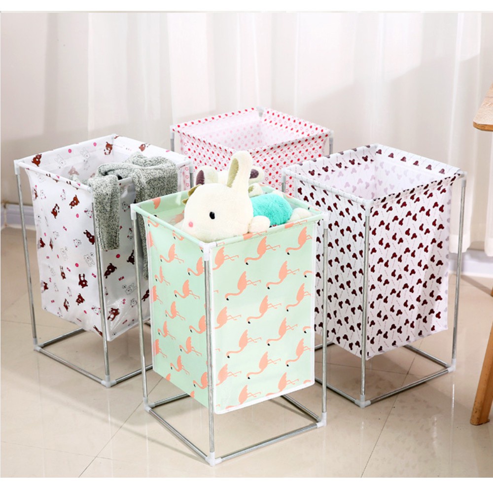 Keranjang Laundry Stand + Rangka (Keranjang Cuci Baju)