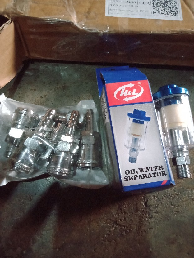 Coupler Sambungan Nepel Kompresor Spraygun Pm20 Pf20 Sh20 Sm20