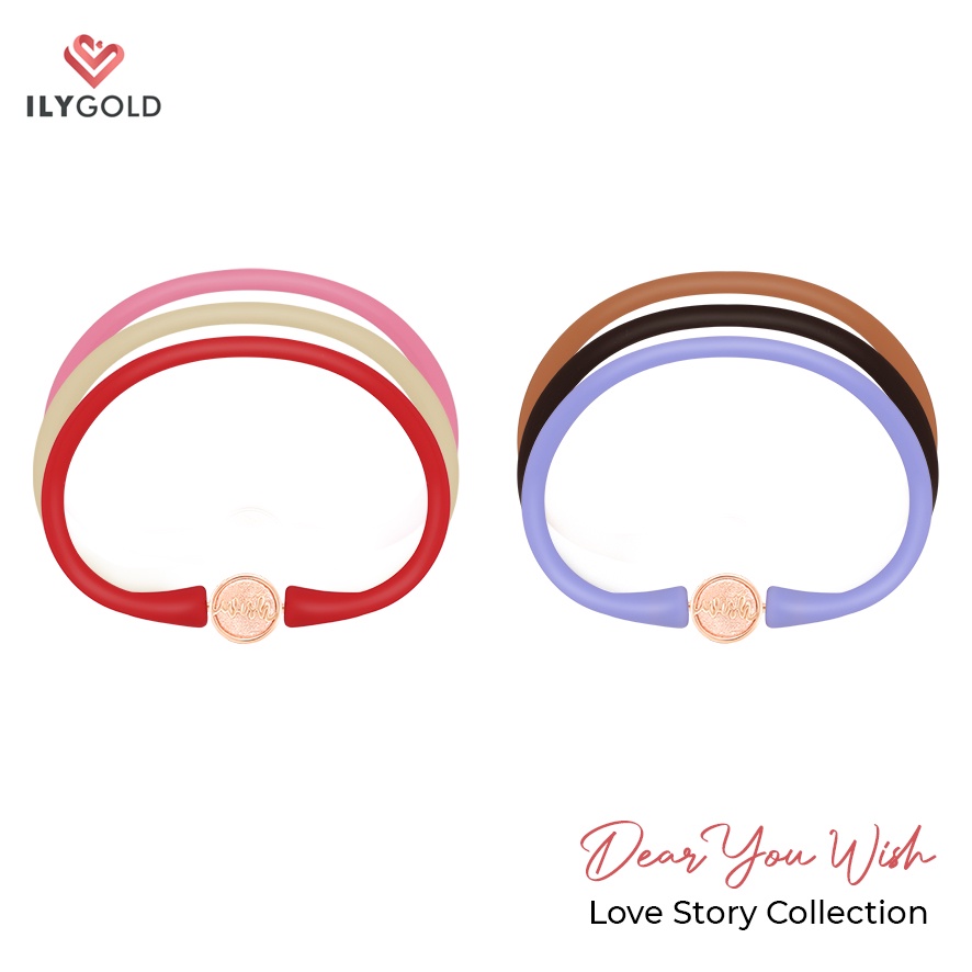 Bundling Dear You Wish Bangle ILY GOLD  Be With You Collection