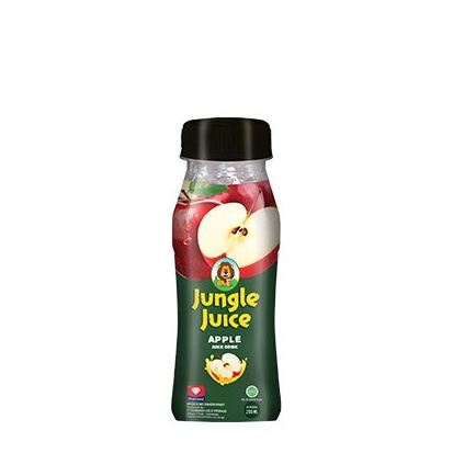 

JUNGLE JUICE APPLE FRUIT DRINK 200 ML / JUS BUAH ASLI RASA APEL / MINUMAN DARI BUAH SEGAR