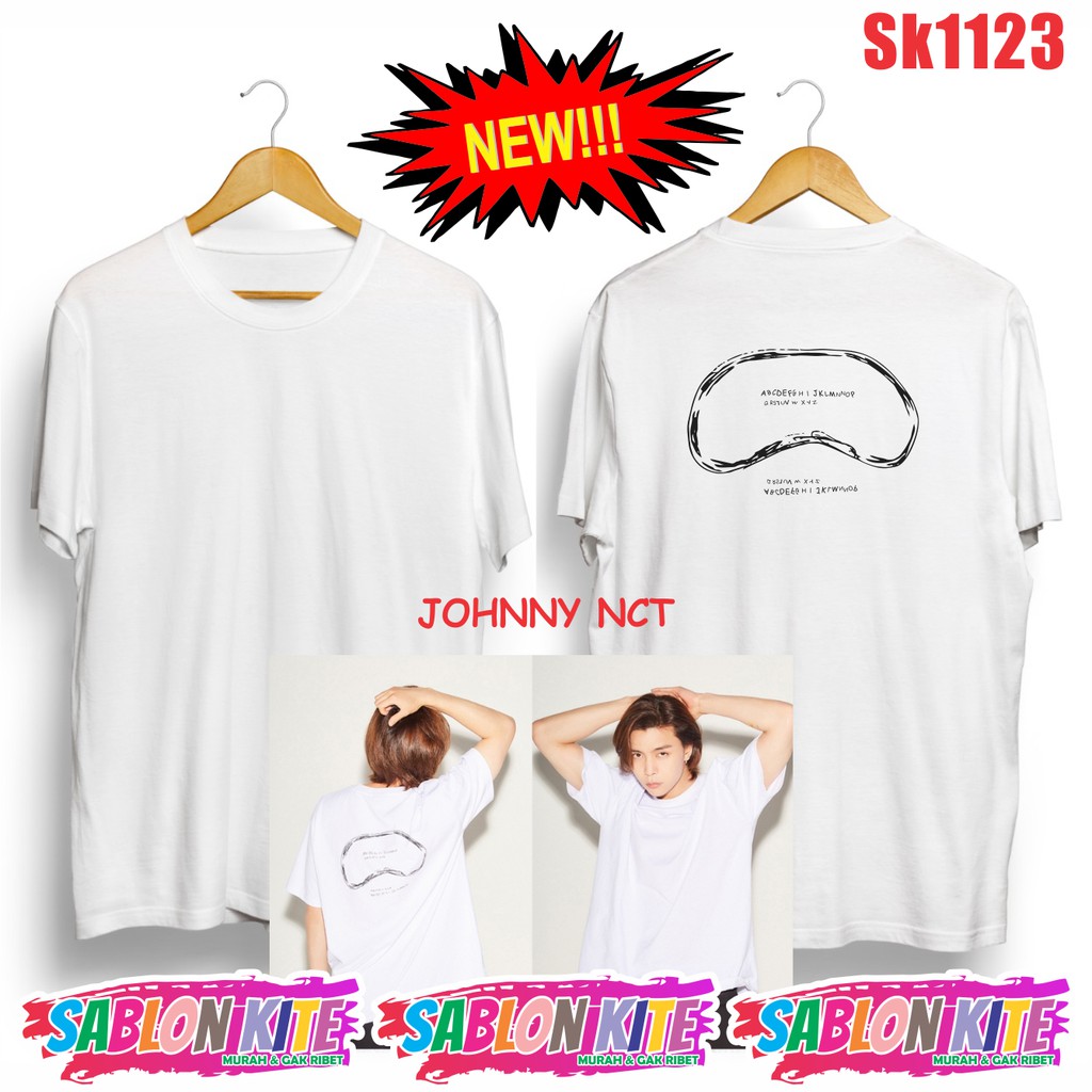 MURAH!!! KAOS NCT DREAM NCT 127 JOHNNYA ABJAD SK1123 UNISEX COMBED 30S