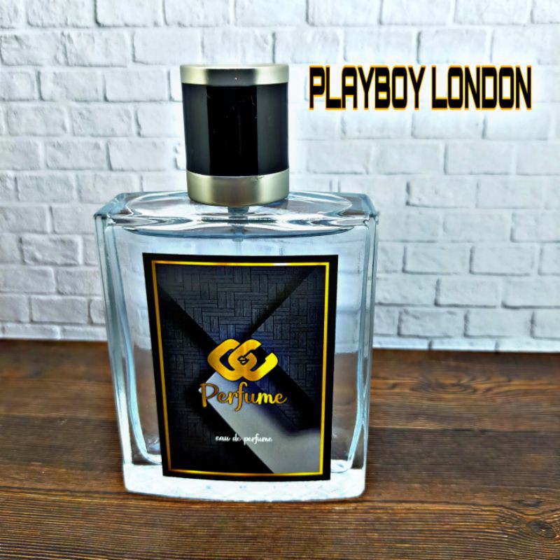 PLAYBOY LONDON PARFUM 15ML-100ML/PARFUM NON ALKOHOL/PARFUM AWET DAN TAHAN LAMA/PARFUM TERLARIS