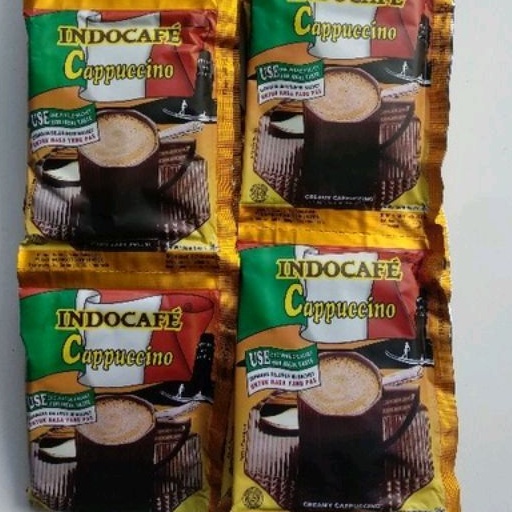 

Indocafe Cappuccino 1R=10 psc