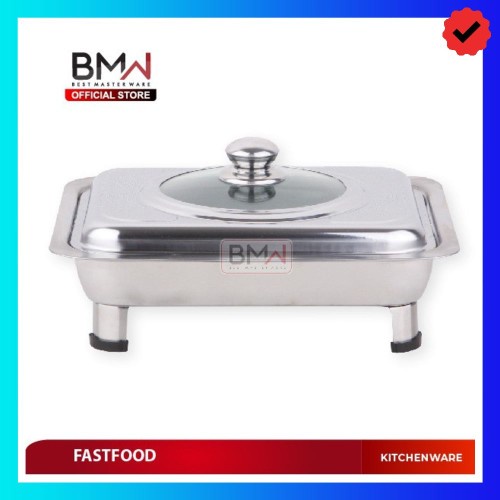 KOTA BATAM - BMW Wadah Prasmanan Stainless / Tempat Prasmanan Wadah Lauk Sayur