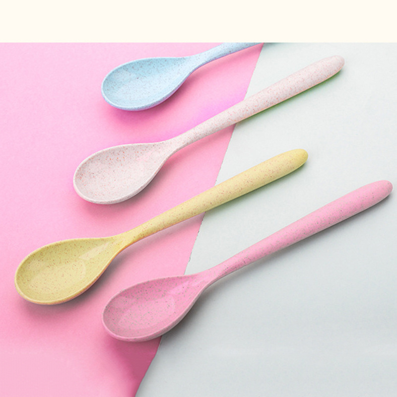 3pcs / Set Peralatan Makan Sendok Garpu Sumpit Portable Ramah Lingkungan Untuk Anak / Dewasa
