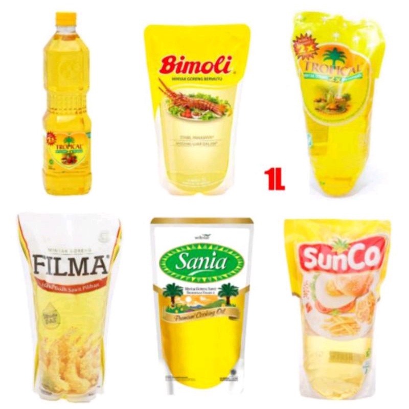 

MINYAK GORENG Kemasan Sunco/Sania Refill 1 liter