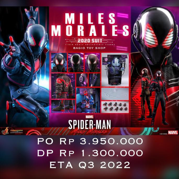 Jual Hot Toys Spider-Man Miles Morales 
