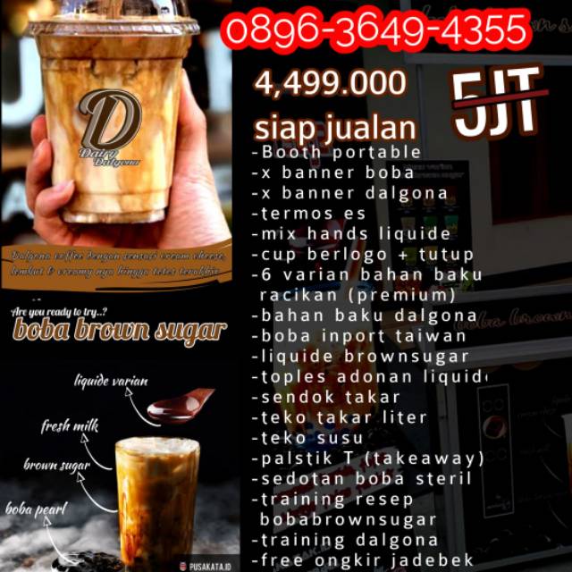 X Banner Es Boba gambar spanduk X Banner Es Boba gambar spanduk