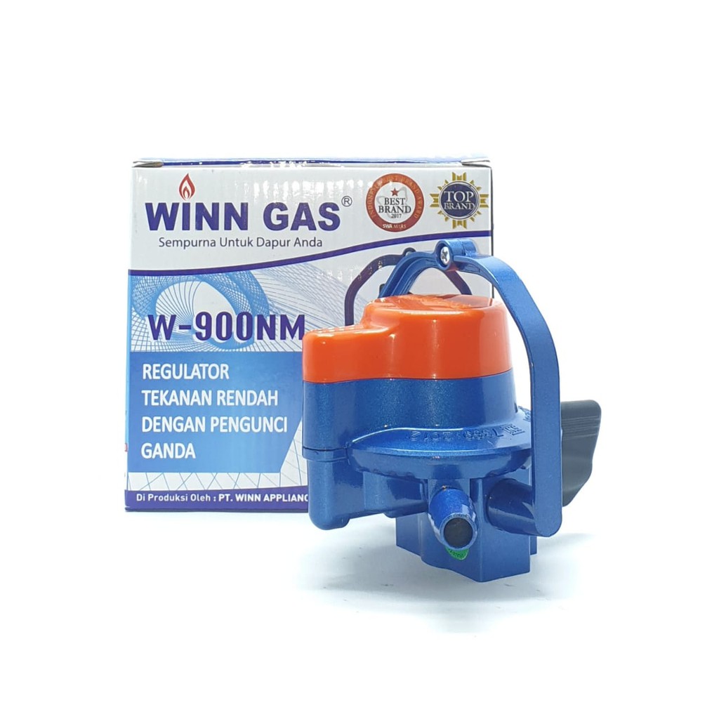 PREMIUM QUALITY Winn Gas W-900NM TANPA METER  Sistem DUAL LOCK  Regulator Gas Kompor Gas LPG