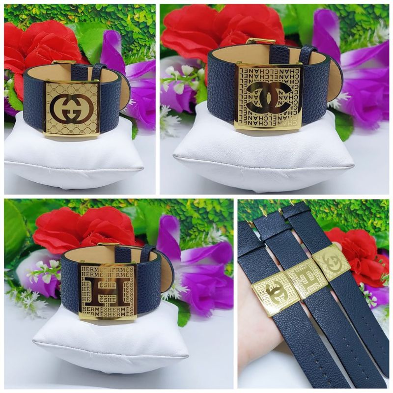 gelang kulit Perhiasan Titanium fashion wanita jawelry