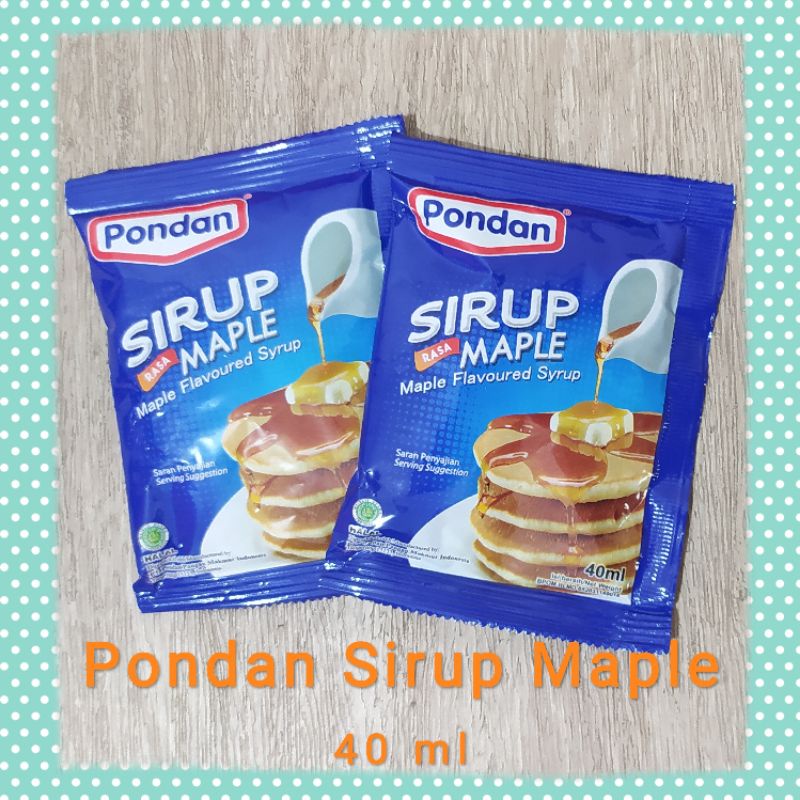 

PONDAN Sirup Maple 40 ml