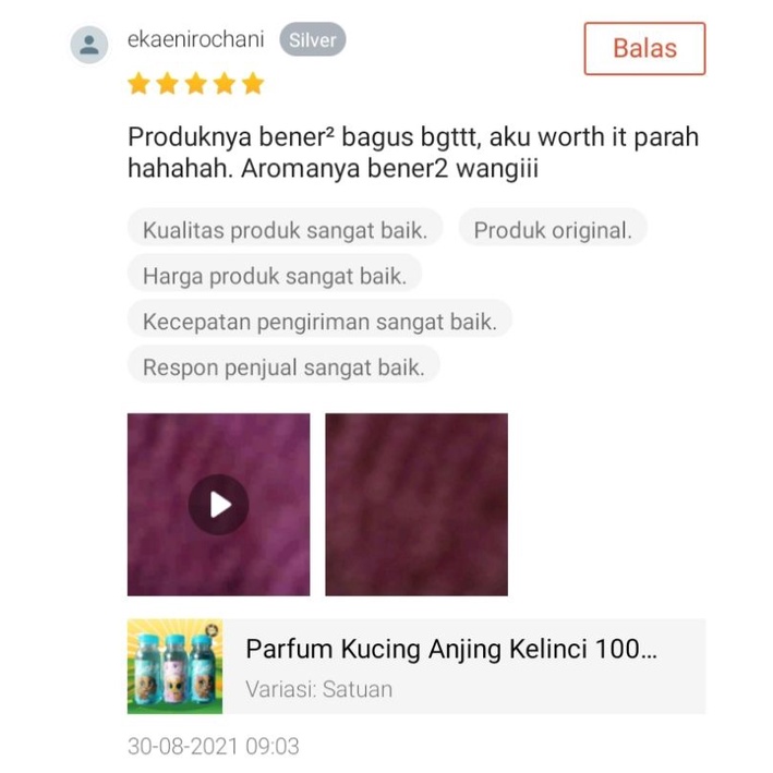 FP 100 - Parfum Kucing Pewangi Kucing Parfum Grooming Anjing Kelinci Parfum Hewan Pet Parfum Refill 100 ml