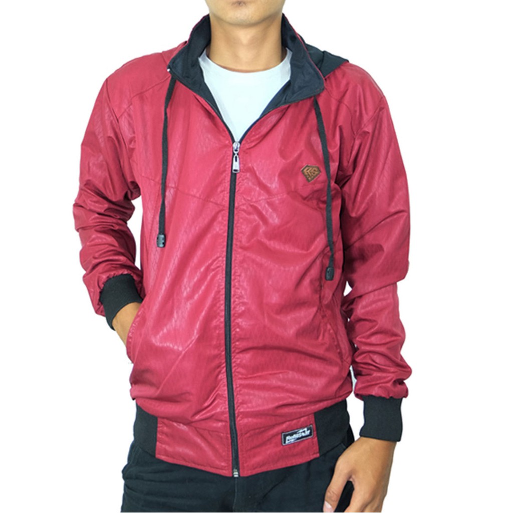 (BISA COD) JAKET PARASUT / JAKET WINDBREAKER / JAKET TRAINING PRINTING