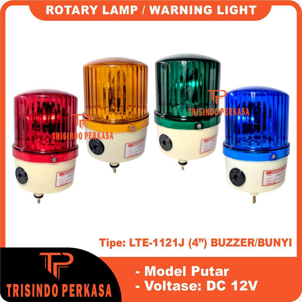 Lampu Menara/Hias/Plang Toko LTE-1121J 4&quot; inch (4in) Buzzer Bunyi