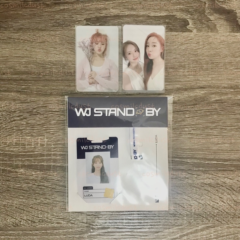 [READY STOCK] WJSN LUDA SECRET UNNATURAL WJ STANDBY PHOTOCARD PC ID STRAP