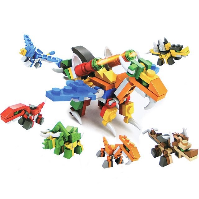 Brick Dino Egg Mainan Dinosaurus dalam Telur