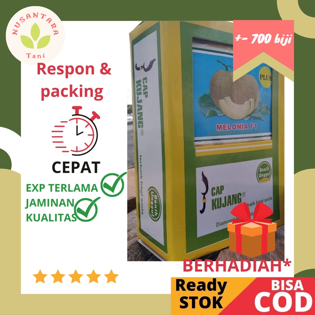 CAP KUJANG BENIH MELON MELONIA PLUS F1 700 BIJI