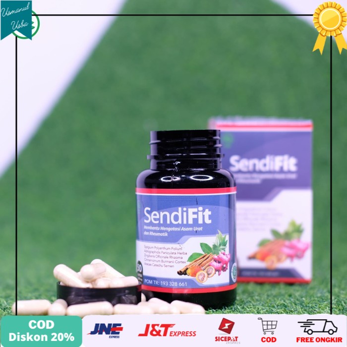 

◾COD◾ SendiFit - Obat Herbal Asam Urat & Rematik - 100% Alami Original