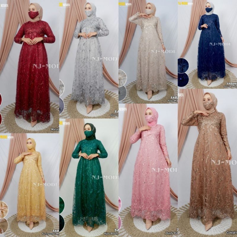 REALPICT GAMIS SABANA V/DRESS MODERN/GAMIS MODERN