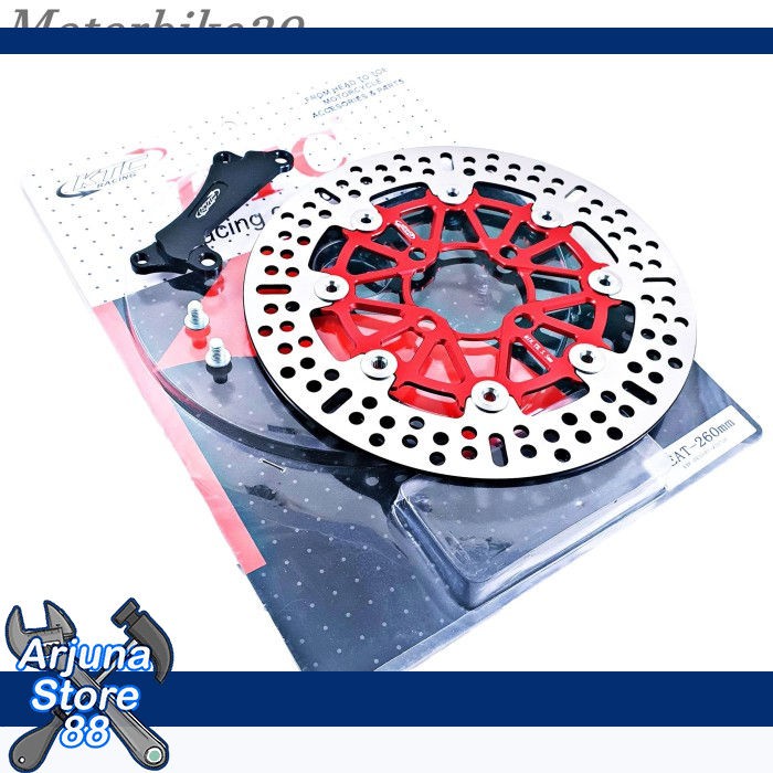 Cakram Depan KTC Beat Vario Scoopy 260 mm Merah Ori Variasi