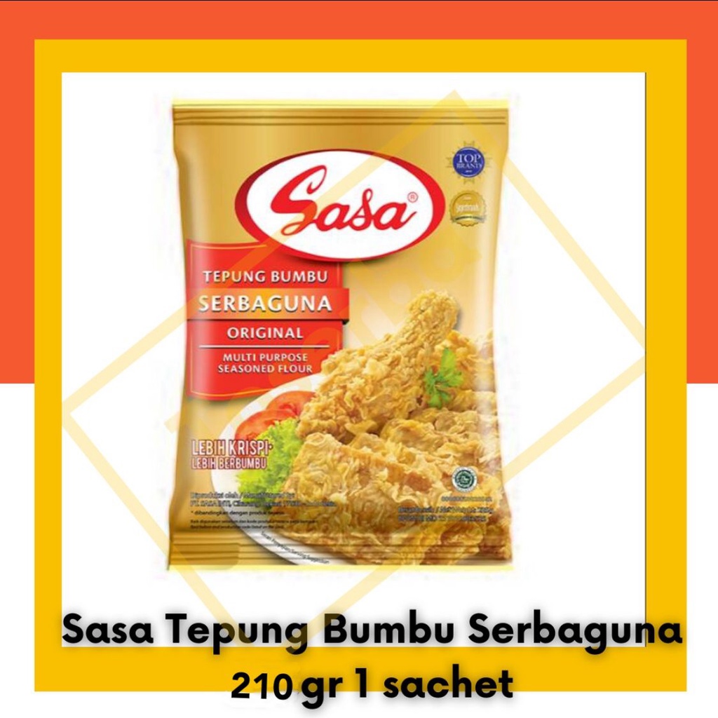 Sasa Tepung Bumbu Serbaguna Original Exp Lama 210gr