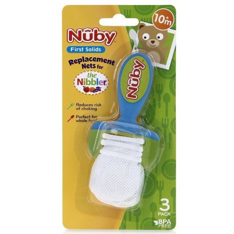 Nuby nibbler 3pk replacement (101296)