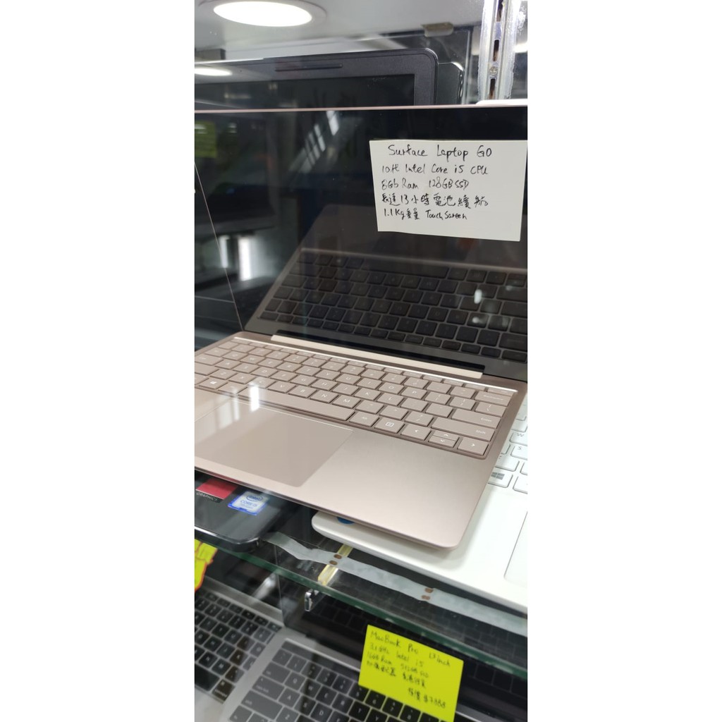 NOTEBOOK MICROSOFT SURFACE LAPTOP GO I5 8GB 128GB 256gb 512gb 1tb 2tb SSD WIN 10