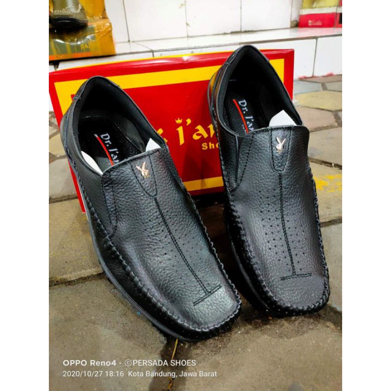 Sepatu Casual Kulit Pria Dr Iam KR 03 ( Produksi Sendiri )