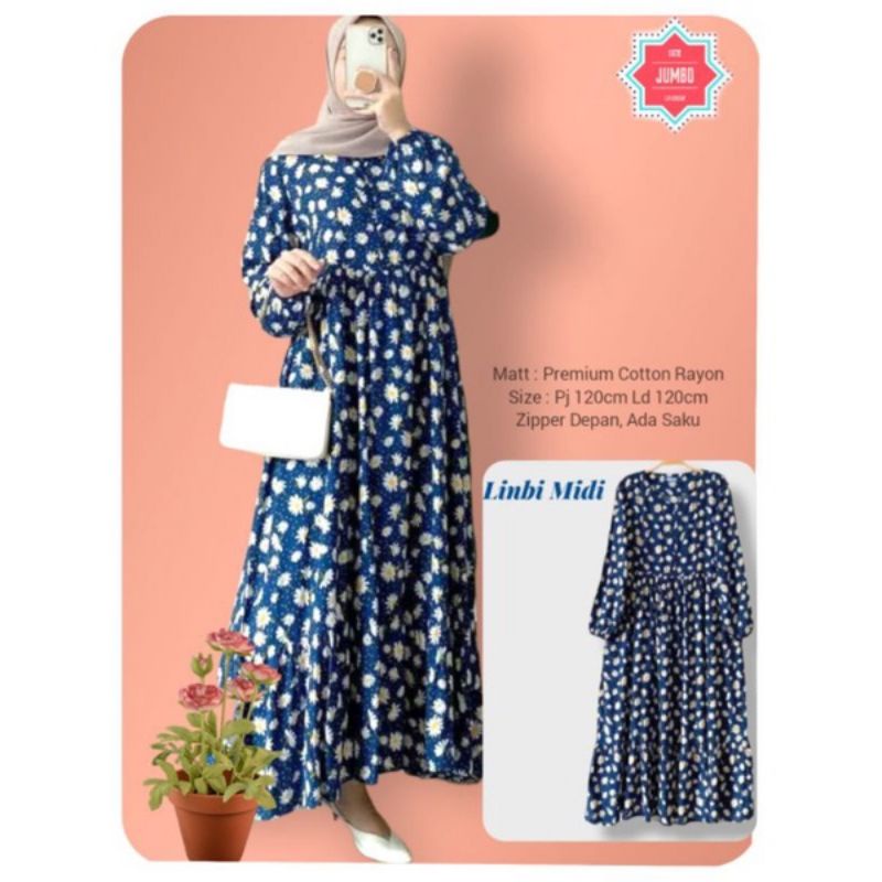 PROMO SANSO MIDI DRESS JUMBO LD 120