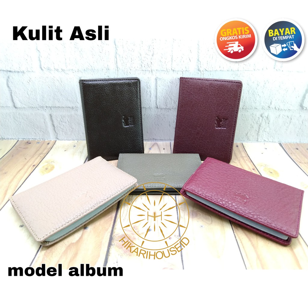 DOMPET KARTU PRIA | DOMPET KARTU WANITA | DOMPET KARTU KULIT | ALBUM